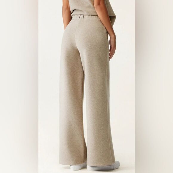 010 NWT OGL High Waisted Straight Leg Pull On Pant - Heather Morganite Size XS - Picture 2 of 9